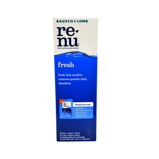 Renu fresh bausch+lomb contact lens solution Agarwal optical mansarovar