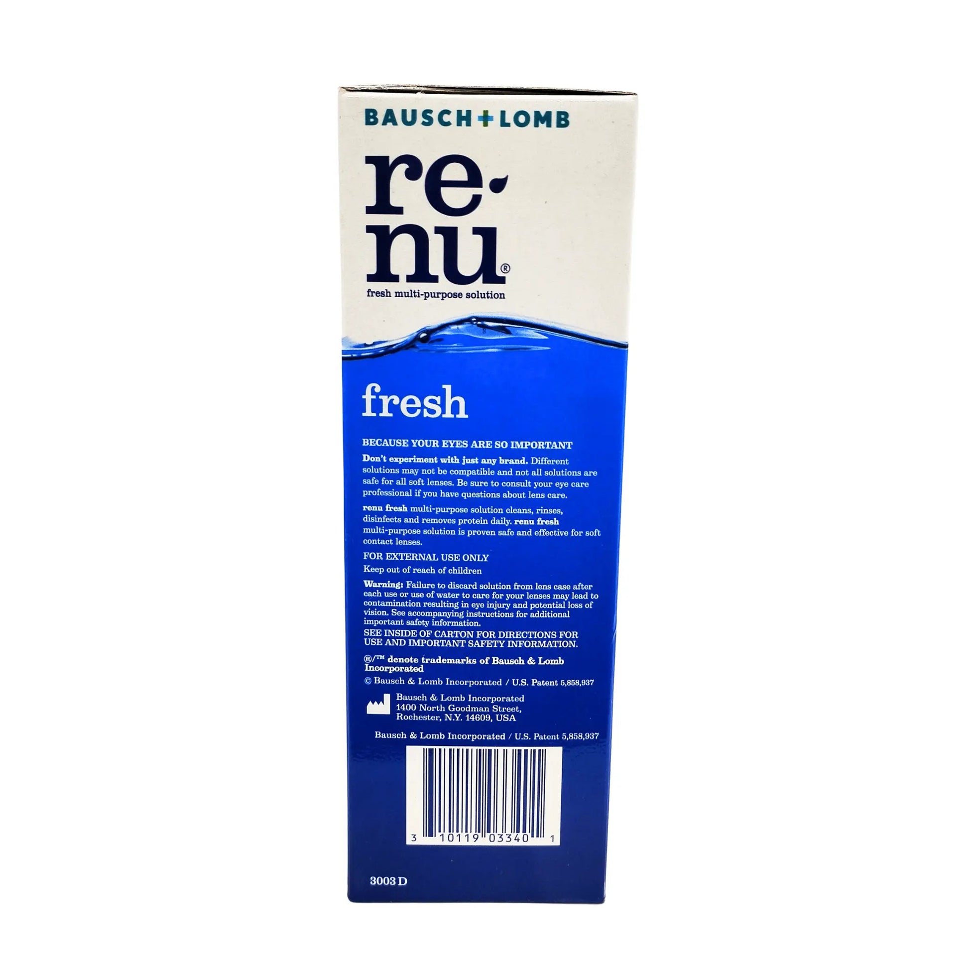 Renu fresh bausch+lomb contact lens solution Agarwal optical mansarovar
