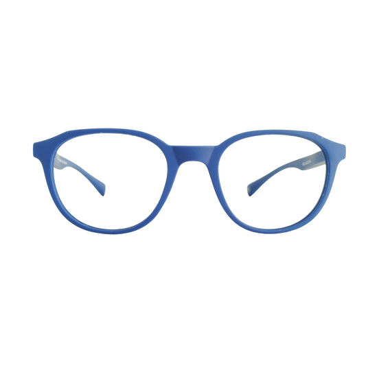 Unisex navy blue acetate computer glasses Chsma chachu